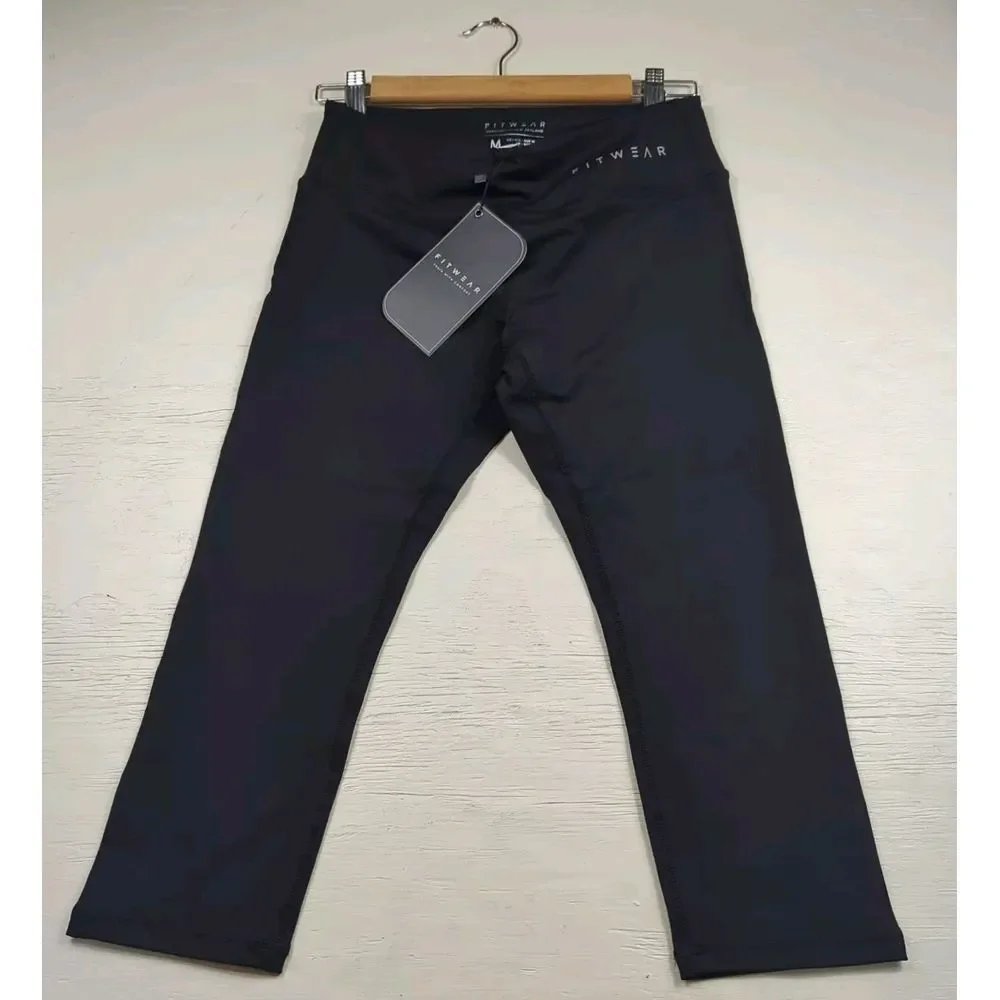 Fitwear Designed By‎ NZ 3/4 Length Yoga Workout Pants M ,US Size 6